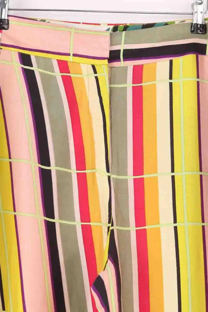 Pantalon large AML Paris Multicolore en Synthétique