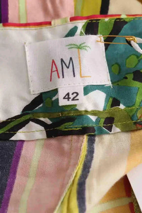 Pantalon large AML Paris Multicolore en Synthétique