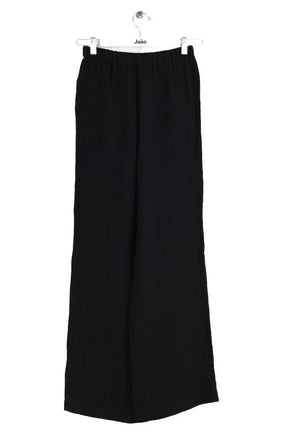 Pantalon large Anine Bing Noir en Viscose