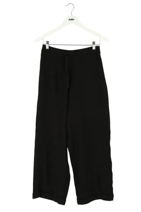 Pantalon large APC Noir en Synthétique, taille S - Seconde Main