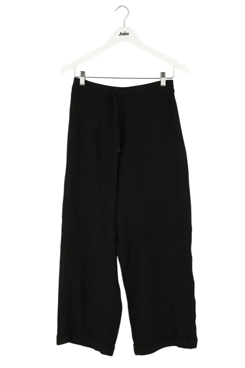 Pantalon large APC Noir en Synthétique, taille S - Seconde Main