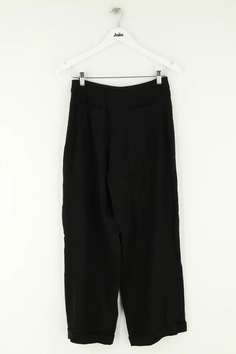 Pantalon large APC Noir en Synthétique