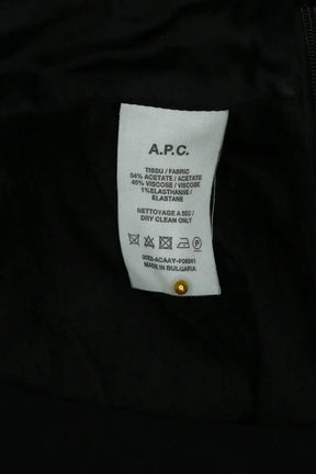 Pantalon large APC Noir en Synthétique