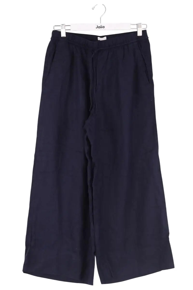 Pantalon large Arket Marine en Lin, taille S - Seconde Main