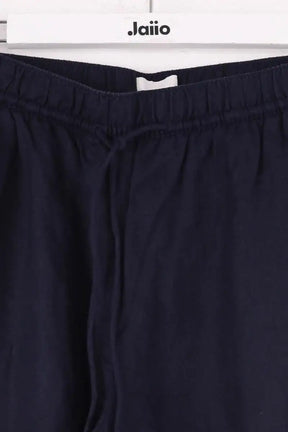 Pantalon large Arket Marine en Lin