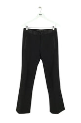 Pantalon large Barbara Bui Noir en Laine, taille L - Seconde Main
