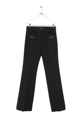 Pantalon large Barbara Bui Noir en Synthétique, taille M - Seconde Main