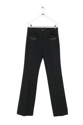 Pantalon large Barbara Bui Noir en Synthétique, taille M - Seconde Main