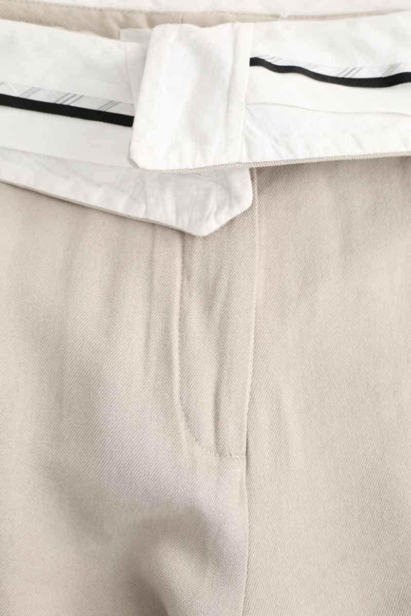 Pantalon large Ba&Sh Beige en Coton
