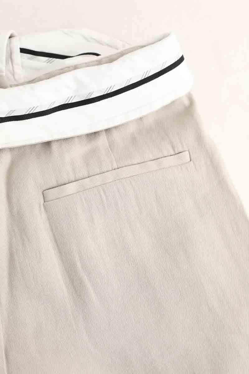 Pantalon large Ba&Sh Beige en Coton