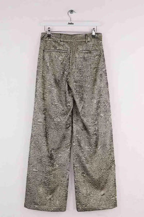 Pantalon large Ba&Sh Doré en Synthétique