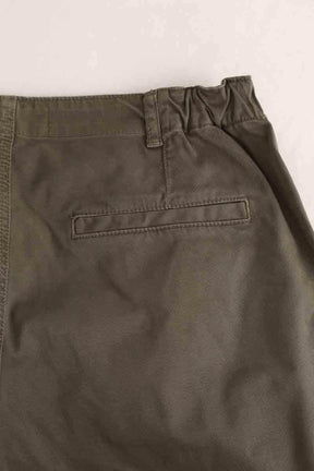 Pantalon large Ba&Sh Kaki en Coton