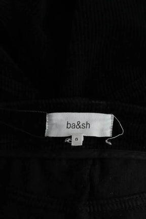 Pantalon large Ba&Sh Noir en Velours