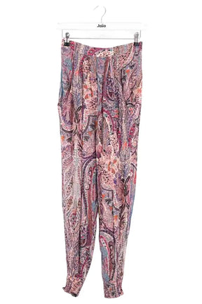 Pantalon large Ba&Sh Rose en Viscose, taille XS - Seconde Main