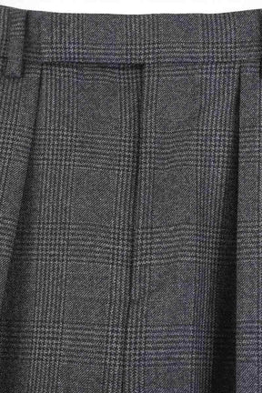 Pantalon large Celine Anthracite en Laine