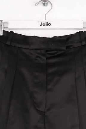 Pantalon large Chanel Noir en Soie