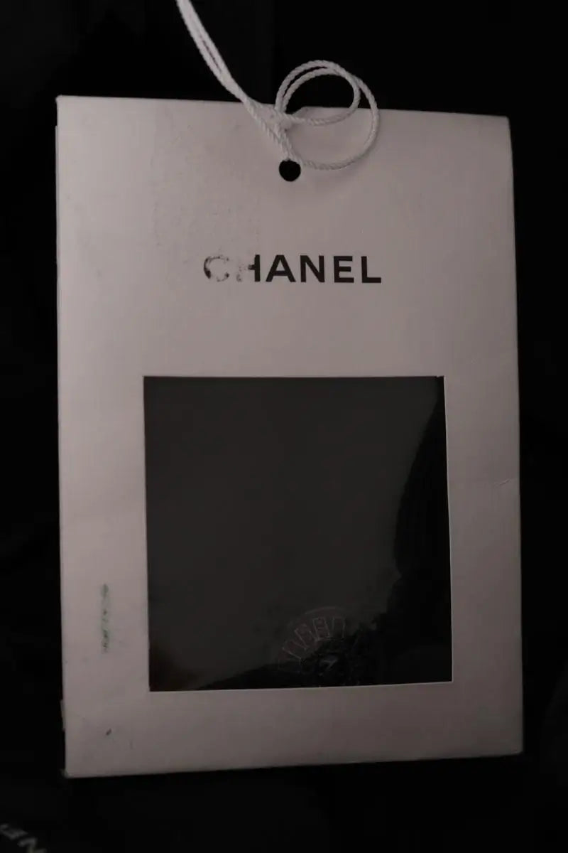 Pantalon large Chanel Noir en Soie