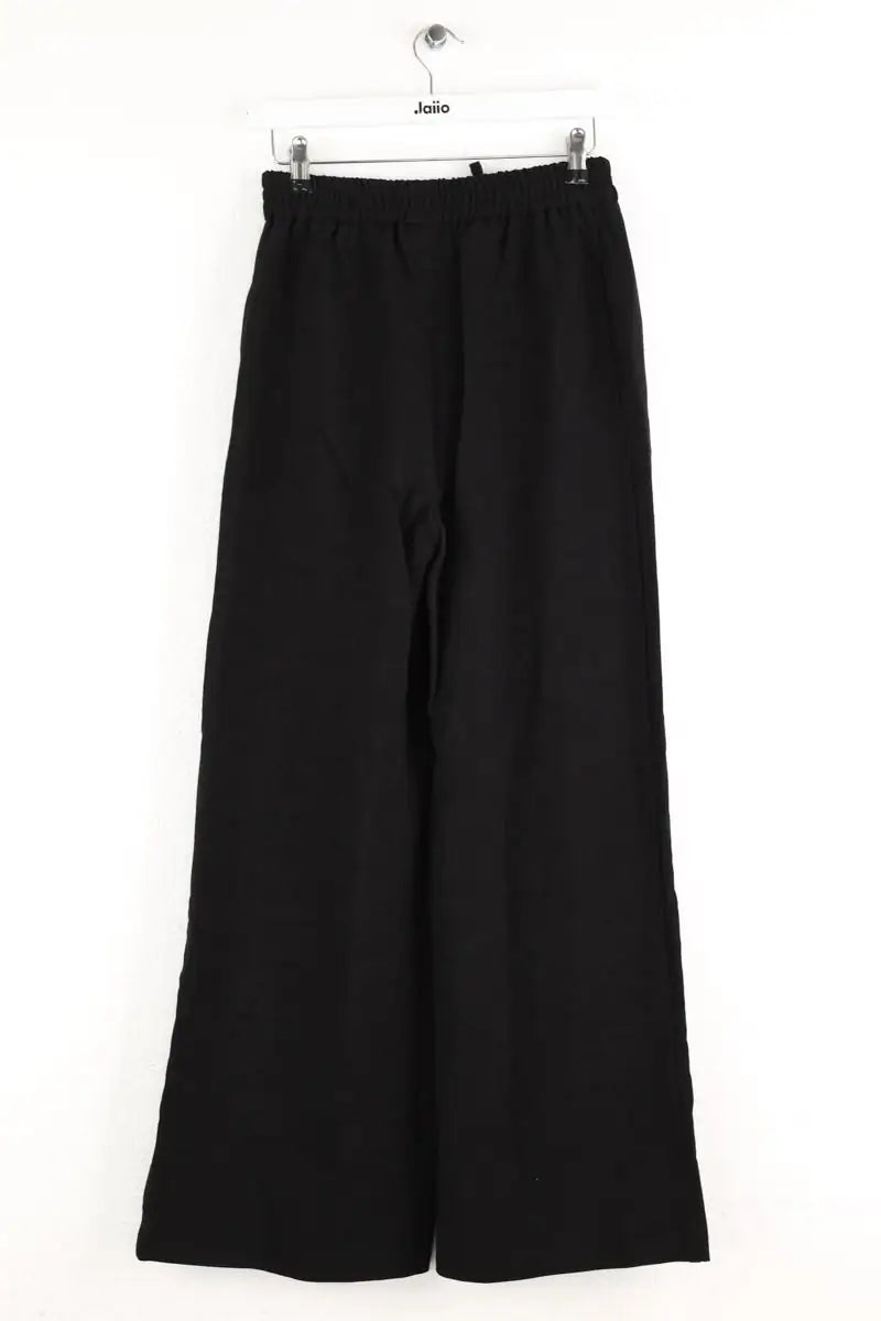 Pantalon large Claudie Pierlot Noir en Viscose
