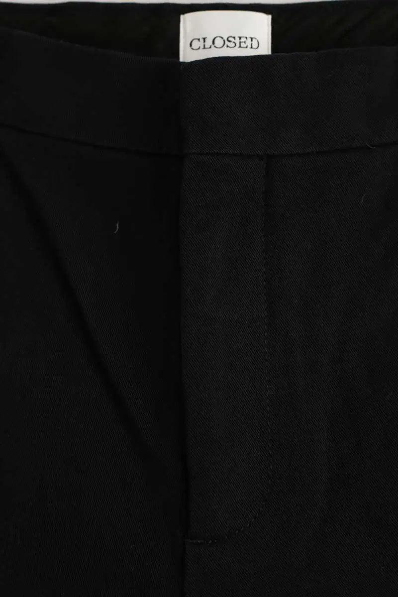 Pantalon large Closed Noir en Coton