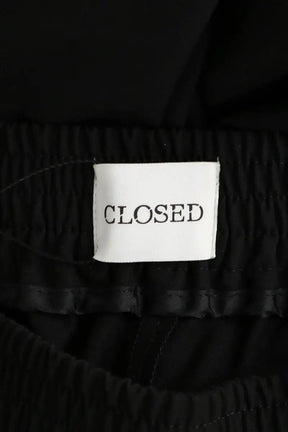 Pantalon large Closed Noir en Polyester