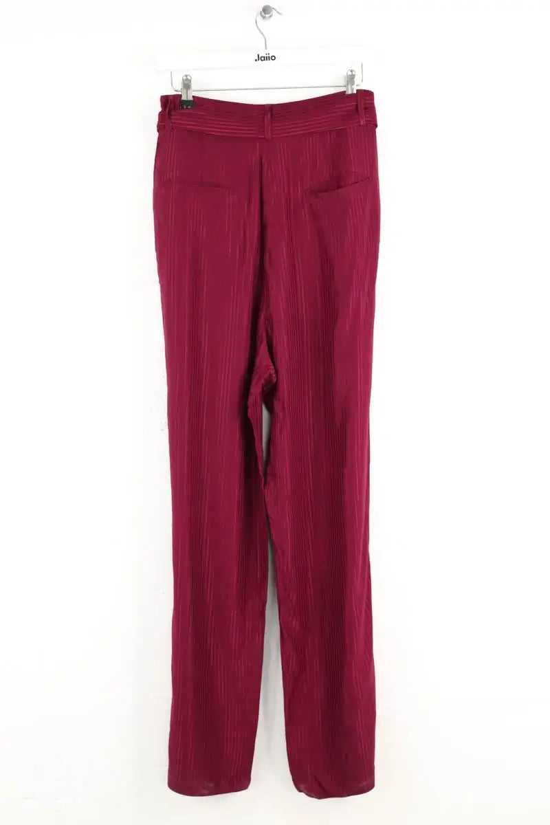 Pantalon large Des Petits Hauts Bordeaux en Viscose