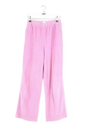 Pantalon large Des Petits Hauts Timousse Rose en Coton, taille XS - Seconde Main