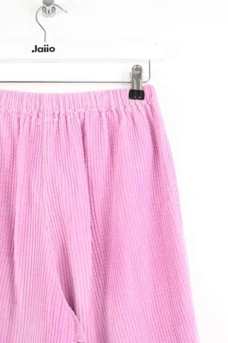 Pantalon large Des Petits Hauts Timousse Rose en Coton