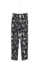 Pantalon large Dolce & Gabbana Noir en Soie, taille L - Seconde Main