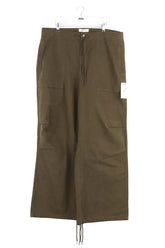 Pantalon large Entire studios Kaki en Coton, taille XL - Seconde Main