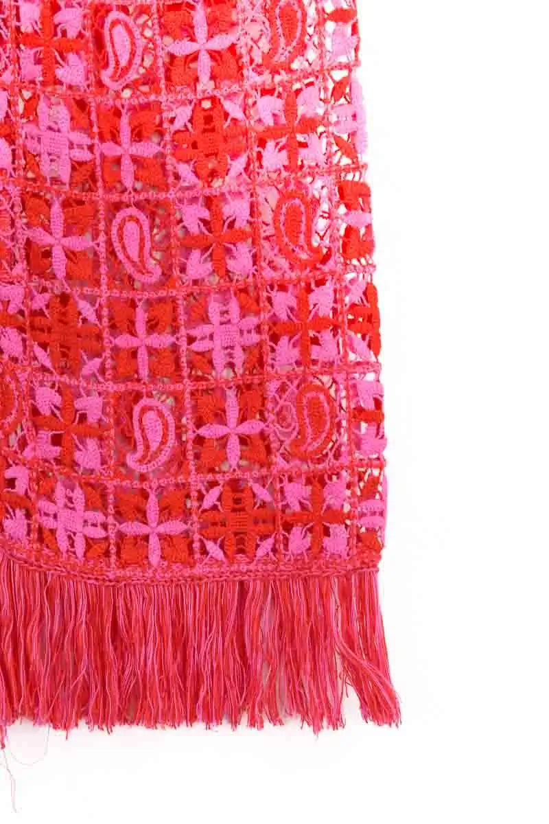 Pantalon large Etro Rose en Viscose