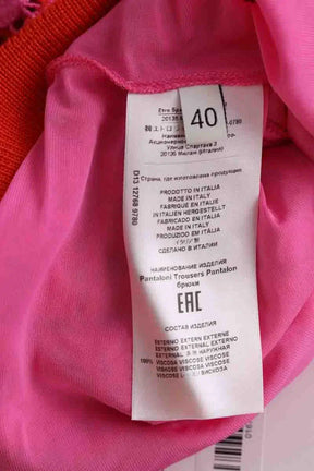 Pantalon large Etro Rose en Viscose