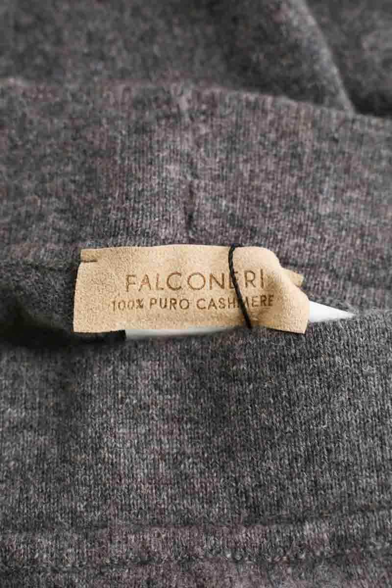 Pantalon large Falconeri Gris en Cachemire
