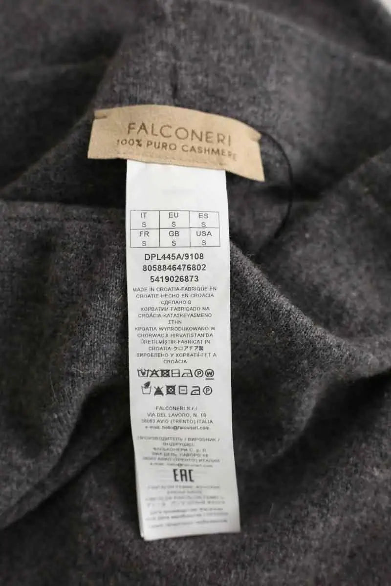 Pantalon large Falconeri Gris en Cachemire