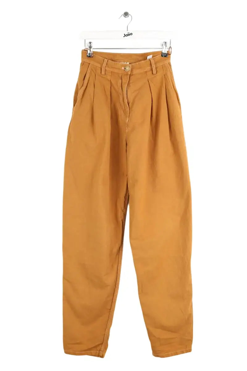 Pantalon large Forte_Forte Camel en Coton, taille XS - Seconde Main
