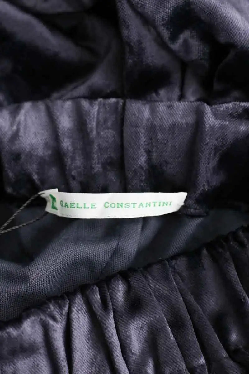 Pantalon large Gaëlle Constantini Bleu en Synthétique