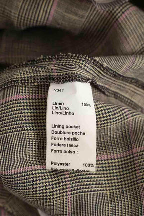 Pantalon large Gerard Darel Marron en Lin