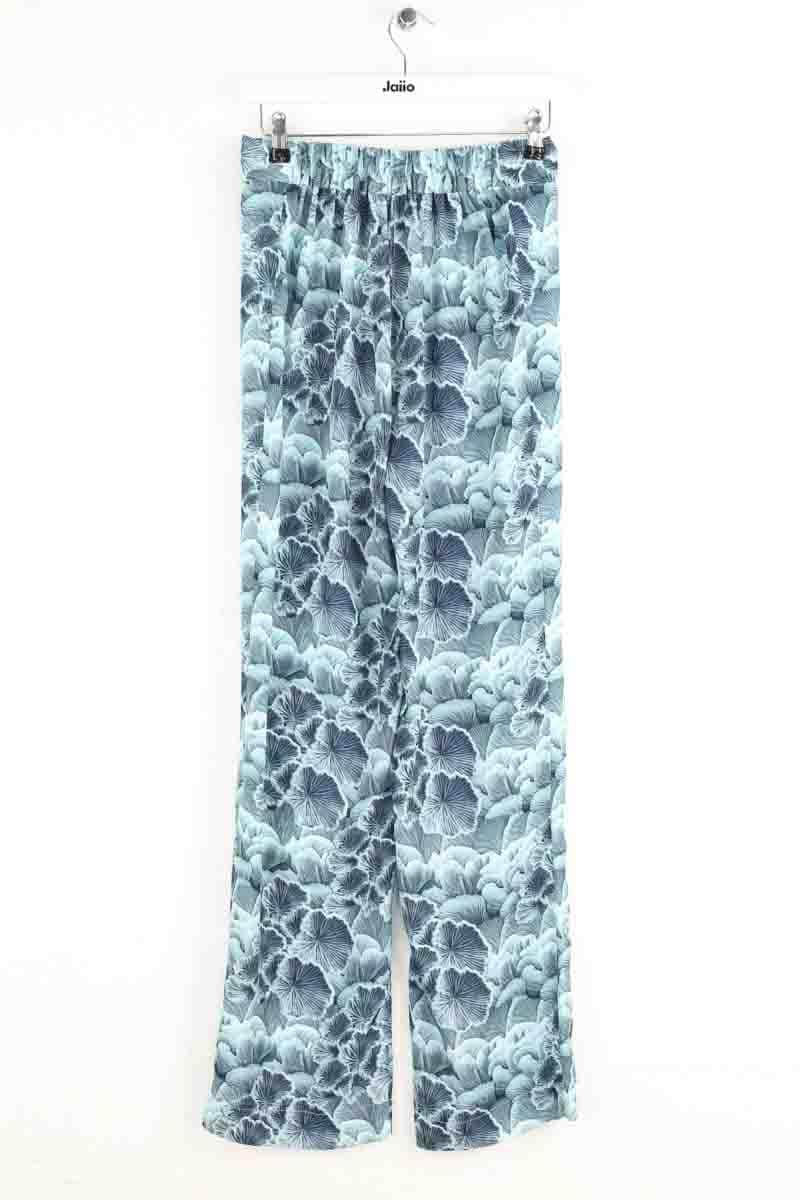 Pantalon large Heimstone Bleu en Synthétique
