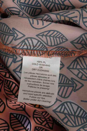 Pantalon large Heimstone Rose en Polyester