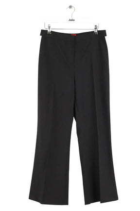 Pantalon large Hugo Boss Noir en Polyester, taille L - Seconde Main