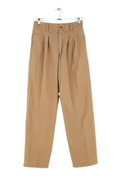 Pantalon large Isabel Marant Camel en Coton, taille XS - Seconde Main