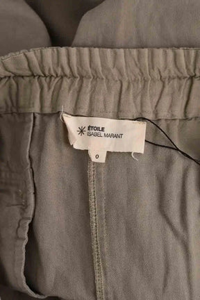 Pantalon large Isabel Marant Étoile Beige en Coton