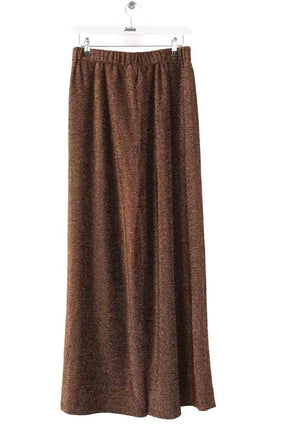 Pantalon large Karma Koma Doré en Synthétique