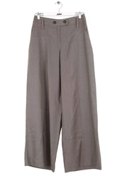 Pantalon large Kenzo Gris en Laine, taille XL - Seconde Main