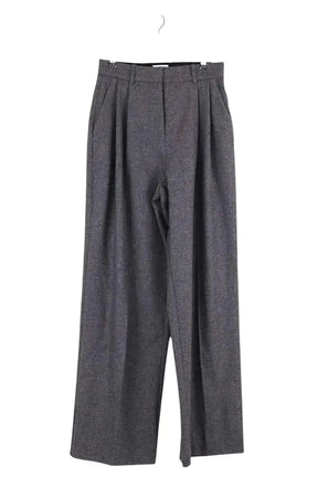 Pantalon large Laurence Bras Gris en Laine, taille M - Seconde Main