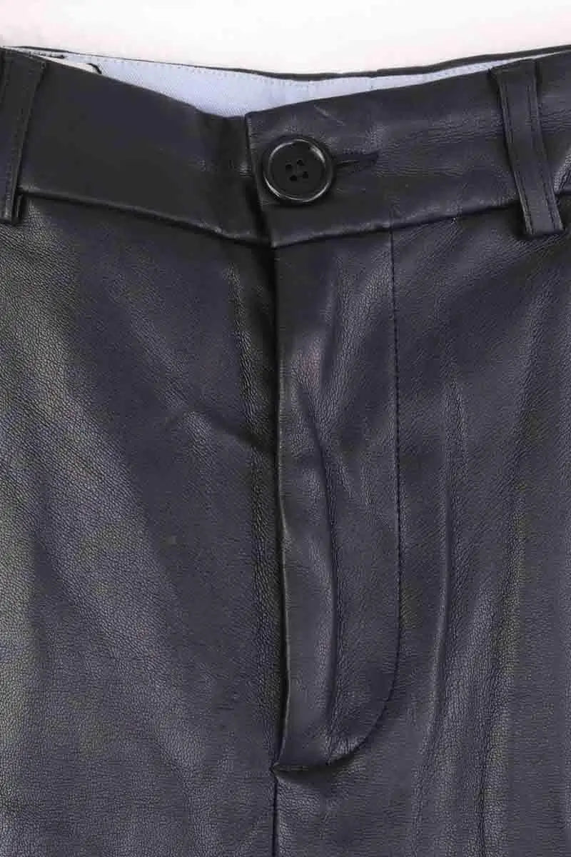 Pantalon large Leon & Harper Noir en Synthétique