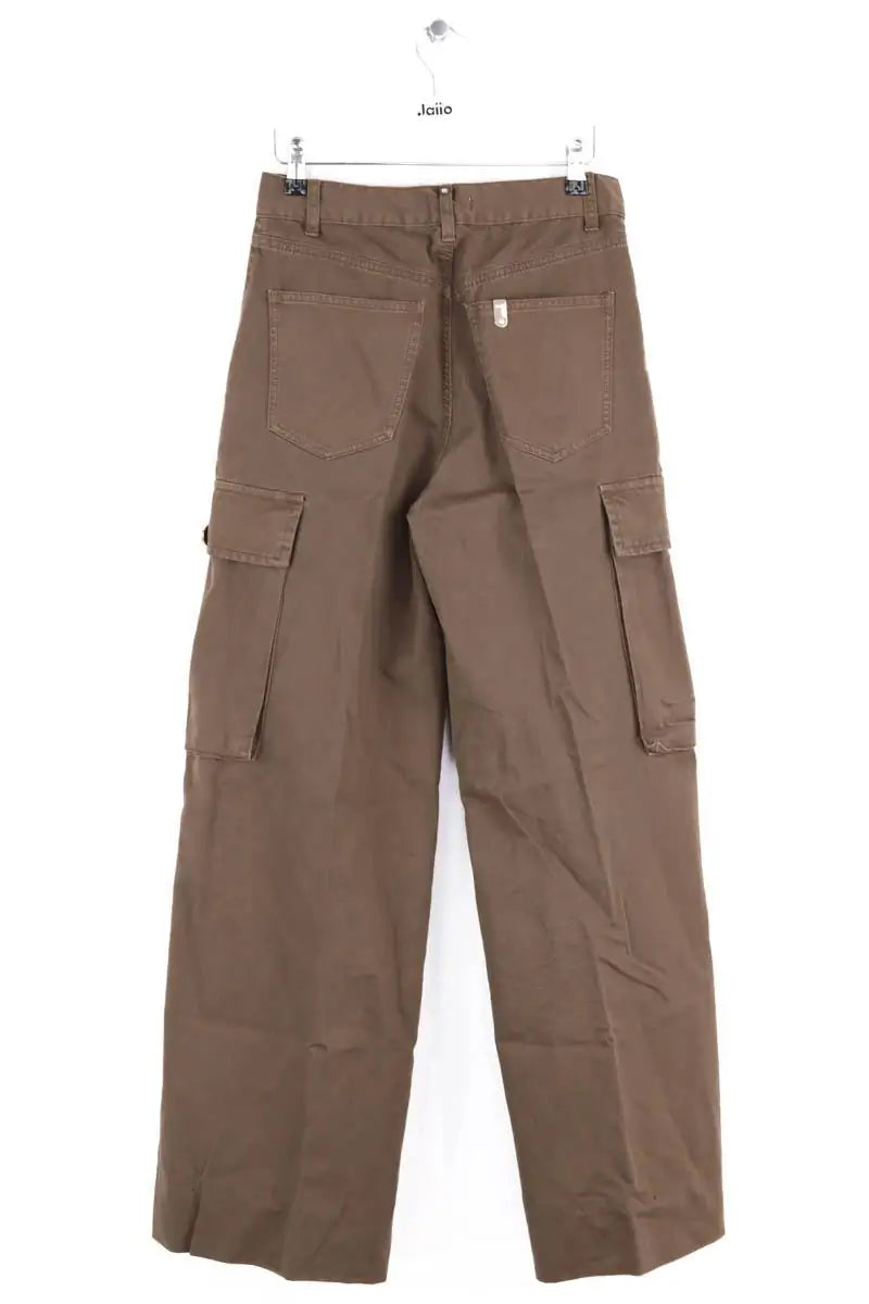 Pantalon large Liu Jo Marron en Coton