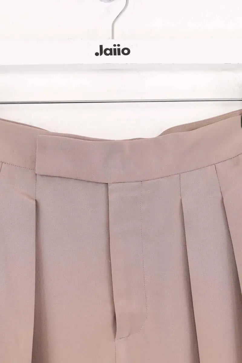 Pantalon large Loro Piana Marron en Soie