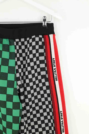Pantalon large Louis Vuitton Multicolore en Laine