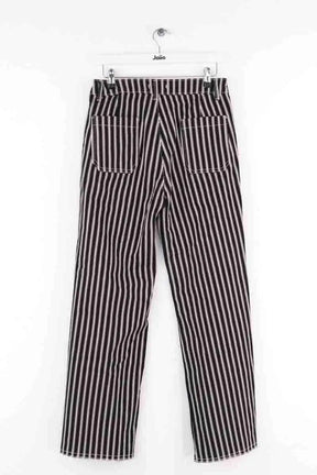 Pantalon large Maison Hotel Noir en Coton