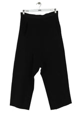 Pantalon large Maison Martin Margiela Noir en Coton, taille M - Seconde Main